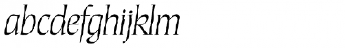 Daybreak Italic Font LOWERCASE