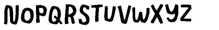 Daydream Journey Font UPPERCASE