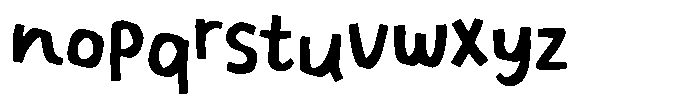 Daydream Journey Font LOWERCASE