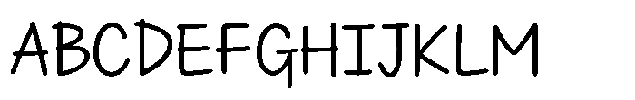 Daydreaming Still Font UPPERCASE