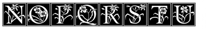 Daylilies Regular Font LOWERCASE