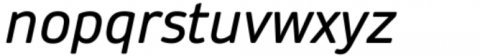Daytona Variable Italic Font LOWERCASE