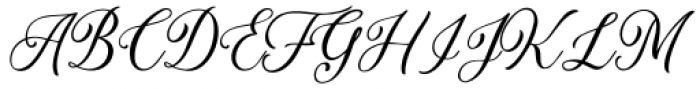 Daytonia Regular Font UPPERCASE