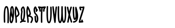 Dazzling Monkey Regular Font LOWERCASE