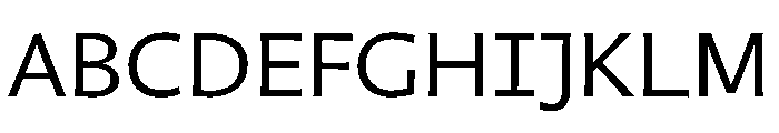 Daewang Normal Font UPPERCASE