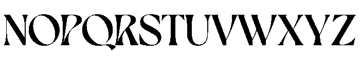 Dahlia Medium Font UPPERCASE