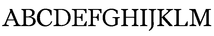 DakotaSerif Regular Font UPPERCASE