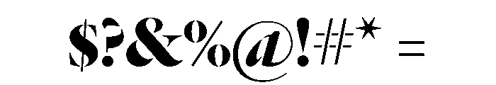 Dala Floda Arabic Bold Font OTHER CHARS