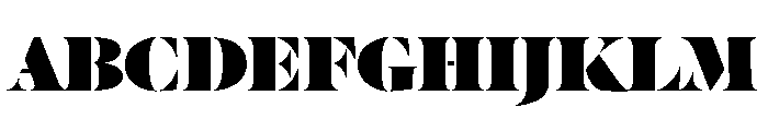 Dala Floda Arabic Fat Font UPPERCASE