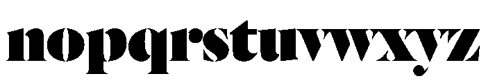 Dala Floda Arabic Fat Font LOWERCASE