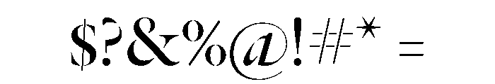 Dala Floda Arabic Regular Font OTHER CHARS