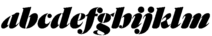 Dala Floda Fat Italic FONT