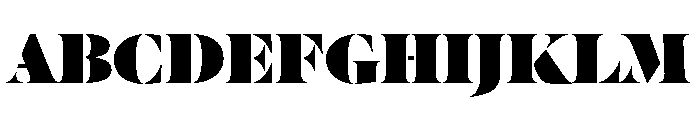Dala Floda Fat Font UPPERCASE
