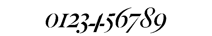 Dala Floda Italic Font OTHER CHARS