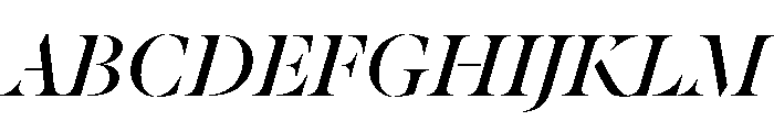 Dala Floda Italic Font UPPERCASE
