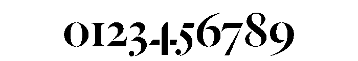 Dala Floda Roman No 2 Font OTHER CHARS