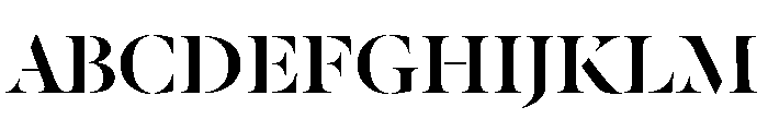 Dala Floda Roman No 2 Font UPPERCASE