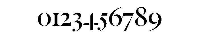 Dala Floda Roman Font OTHER CHARS