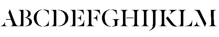 Dala Floda Roman Font UPPERCASE
