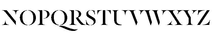 Dala Floda Roman Font UPPERCASE