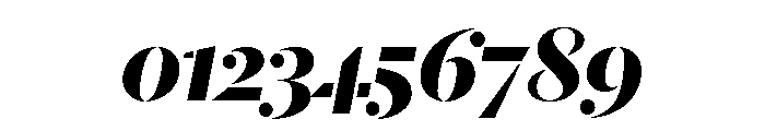 Dala Moa Bold Italic Font OTHER CHARS