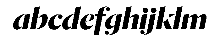 Dala Moa Bold Italic FONT