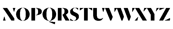 Dala Moa Bold Font UPPERCASE