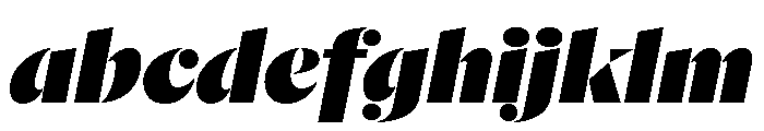 Dala Moa Fat Italic FONT