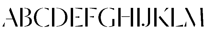 Dala Moa Light Font UPPERCASE