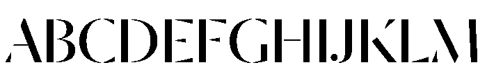Dala Moa Regular Font UPPERCASE