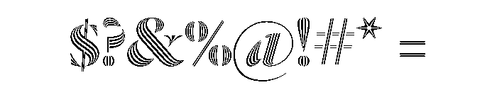 Dala Prisma Bold Font OTHER CHARS