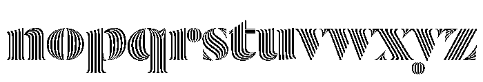 Dala Prisma Fat Font LOWERCASE