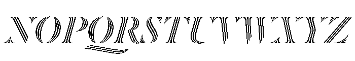 Dala Prisma Italic Font UPPERCASE