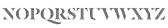 Dala Prisma Roman Font UPPERCASE