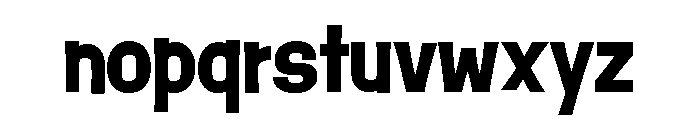 Damico Gothic Damico Gothic Bold Font LOWERCASE