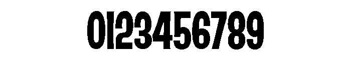 Damico Gothic Damico Gothic Condensed Bold Font OTHER CHARS