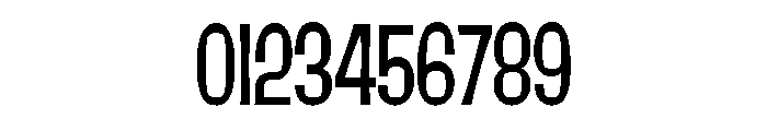 Damico Gothic Damico Gothic Condensed Regular Font OTHER CHARS