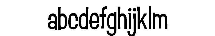 Damico Gothic Damico Gothic Condensed Regular FONT