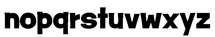 Damico Gothic Damico Gothic Extended Bold Font LOWERCASE