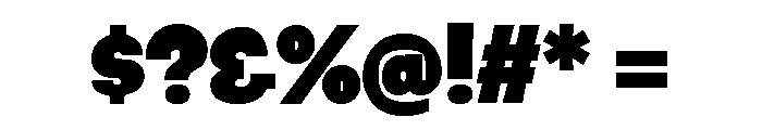 Damico Gothic Damico Gothic Extended Heavy Font OTHER CHARS