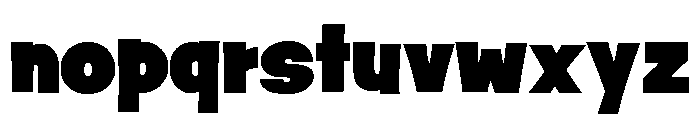 Damico Gothic Damico Gothic Extended Heavy Font LOWERCASE