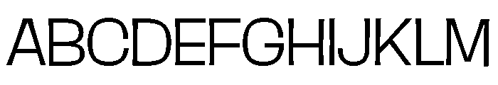 Damico Gothic Damico Gothic Extended Light Font UPPERCASE