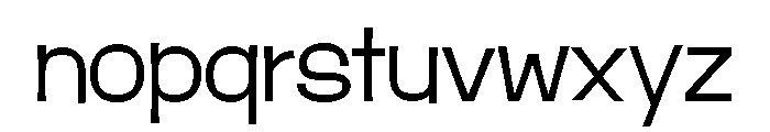 Damico Gothic Damico Gothic Extended Light Font LOWERCASE