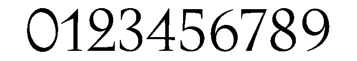 Damocles Regular Font OTHER CHARS