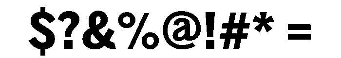 Darbee Legend Bold Font OTHER CHARS