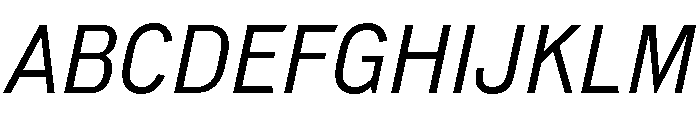 Darbee Legend Regular Italic Font UPPERCASE