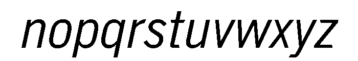 Darbee Legend Regular Italic Font LOWERCASE