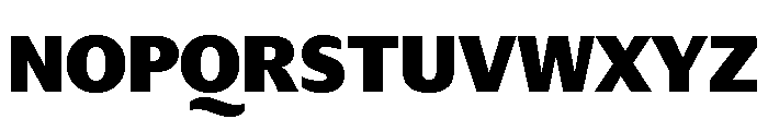 Darby Sans Black Font UPPERCASE