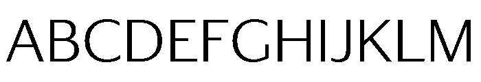 Darby Sans Light Font UPPERCASE