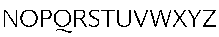 Darby Sans Light Font UPPERCASE
